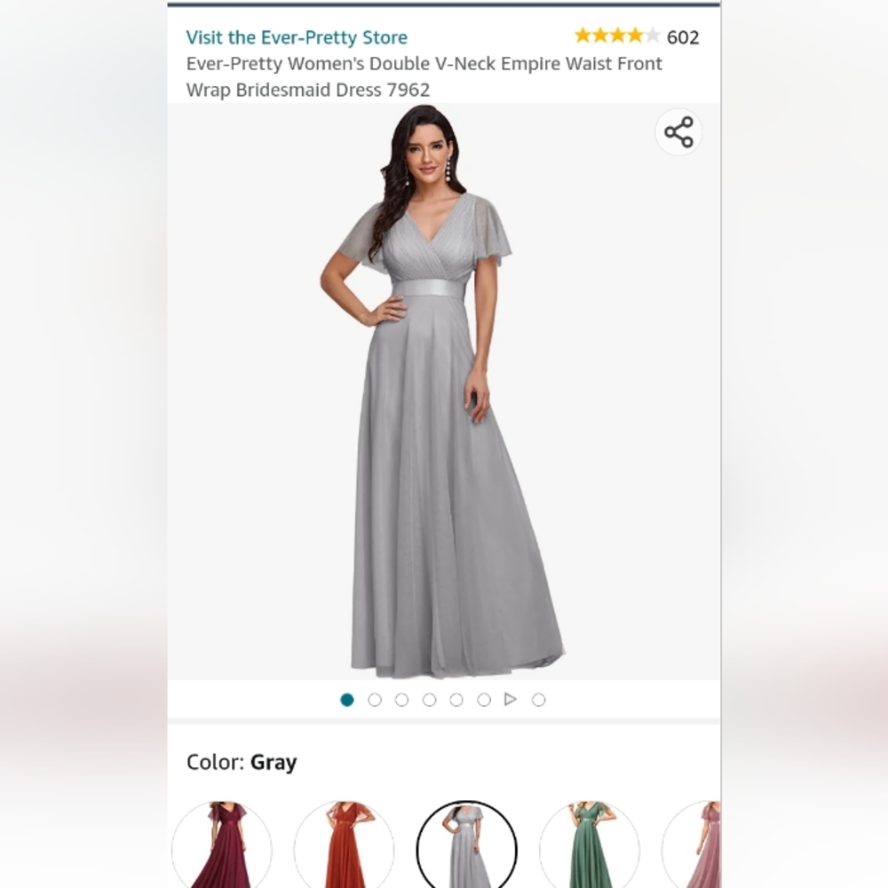 Bridesmaid dress